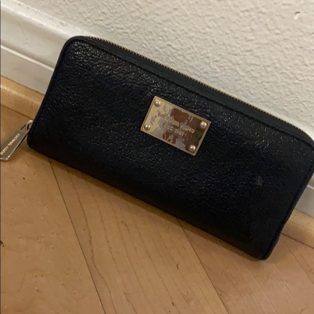 Black MK wallet
